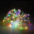 thumbnail image 3 of Luces de hadas que funcionan con pilas para centros de mesa de bodas, decoraciones para fiestas, luces de cadena de alambre de cobre para Navidad, funciona con pilas, 3 of 5