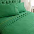 thumbnail image 5 of Juego de Sábanas King Size 2800 Hilos Extra Suave Premium Textura Flores Soft Nature, 5 of 5