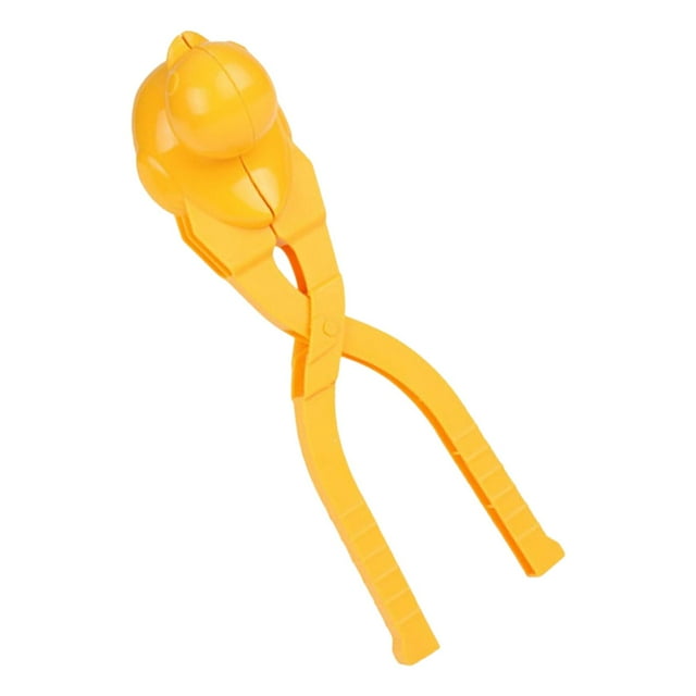 Herramienta para hacer bolas de nieve con forma de pato, juguete de nieve para exteriores de invierno, pinza para nieve para niños y adultos 20cmx5cmx5cm