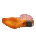 thumbnail image 5 of Corral Boots Womens Glow In The Dark Embroidered Snip Toe Cowboy  Mid Calf, 5 of 5