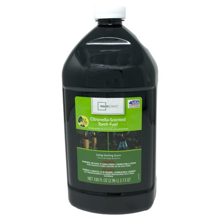 Mainstays Citronella-Scented Torch Fuel for Outdoor Torch, 100fl oz