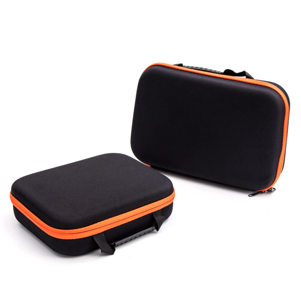 Electric Drill Tool Storage Bag Oxford Fabric Tool Organizer Bag With Net Pouch Organize Your Tools For Easy Access Black 270×220×70Mm Fangkenuo