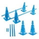 thumbnail image 1 of Juego de conos de agilidad para perros, equipo de agilidad, deportes al aire libre multifuncionales Altura del cono 32cm, 1 of 9