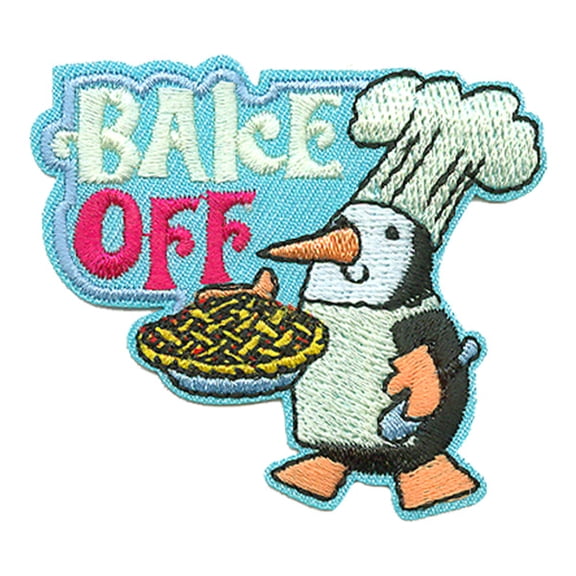 12 pieces 2" Custom Activity Scouts Applique Fun Patches - Bake Off Patch