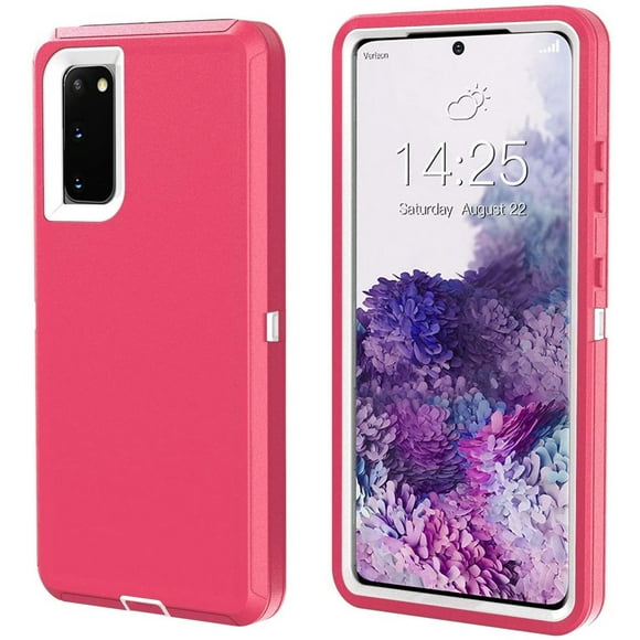 [PST] Samsung Galaxy S20 FE Hard Case, Anti-Drop Triple 3 Layers Shockproof Heavy Duty Defender Hard Case Cover
