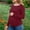 Wine, variant on Womens Maternity Shirts Long Sleeve 3 Packs Pregnancy Tee Top Ruch Sides Bodycon Blouse Casual Mama Clothes S-XXL