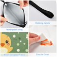 thumbnail image 4 of Haosy 3 Pack Reusable Ziploc Bags BPA Free Healthy Food Storage Bag Leakproof Sandwich Snack Freezer Bags Cute Ducks and Flower, 4 of 7