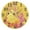 Gold, variant on Cute Sea Slug Round Wall Clock Battery Operated Silent Non-Ticking Bedroom Office Kitchen Home School Decor 10"(Black)