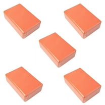 Yoga Blocks Cube Bricks Reinforcement Mat Sports Yoga Supplies Home Gym Equipment Fitness Orange