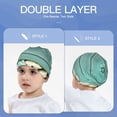 thumbnail image 6 of Honeii Wood Grain Print Kids Knit Beanie Watch Hat ,Knit Cap for Boys and Girls, 6 of 7