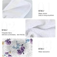 thumbnail image 5 of SKYSONIC Floral Pattern Pretty Flowers Printing Roses 2Pcs Hanging Hand Towels with Hanging Loop, Absorbent Bathroom Hand Towels Soft Thick Dish Cloth Hand Towels for Kitchen Bathroom, 12"x17", 5 of 6