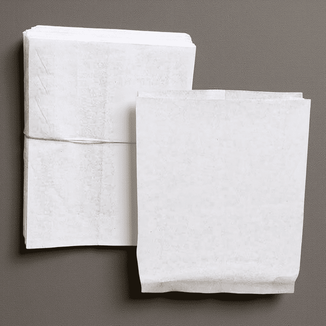 WEUVEB 100Ud Bolsa Para Empacar Alimentos En Papel Kraft Resistente Al Aceite Para Galletas Y Comida Frita