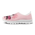 thumbnail image 6 of Psesaysky Cool Cats Pink Sneakers for Girls Women's Slip on Anti-Slip Breathable Walking Shoes Loafers Size 5.5-11.5, 6 of 7