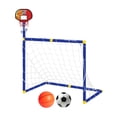 thumbnail image 4 of Aro de baloncesto con portería de fútbol 2 en 1 DYNWAVEMX Rojo, 4 of 8