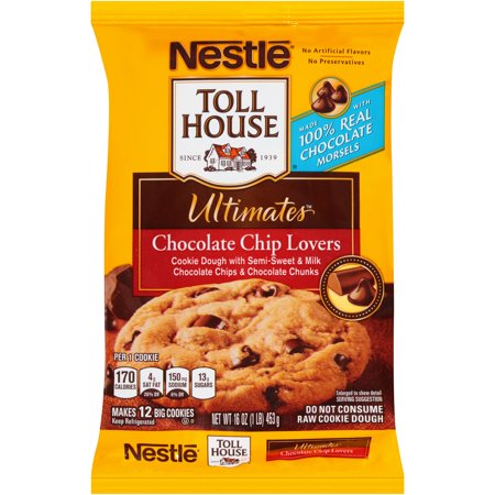 Nestlé TOLL HOUSE Ultimates Chocolate Chip Lovers Cookie ...