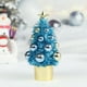 thumbnail image 4 of Adornos de plástico para árbol de Navidad con purpurina y estrella | Dulce adorno navideño con forma de pirámide | Centro de mesa festivo para fiestas en casa u oficina, 4 of 6