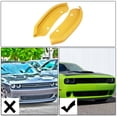 thumbnail image 4 of Unique Bargains Pair Vehicle Front Bumper Lip Lever Splitter Protector Red for Dodge Challenger Hellcat 2015-2020, 4 of 9