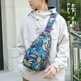 thumbnail image 5 of UYYX Backpack For Women Lightweight Floral Leaf Print Sling Chest Bag Water Resistant Crossbody Bag for Commute（Multicolour）, 5 of 5