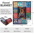 thumbnail image 2 of 13 Year Old Boy Gifts Blanket 60"x50", Coolest Gifts for 13 Year Old Boy, Birthday Gift for 13 Year Old Boy, 13 Year Old Boy Gift Ideas, 13th Birthday Decorations for Boys, 13th Birthday Boy, 2 of 6