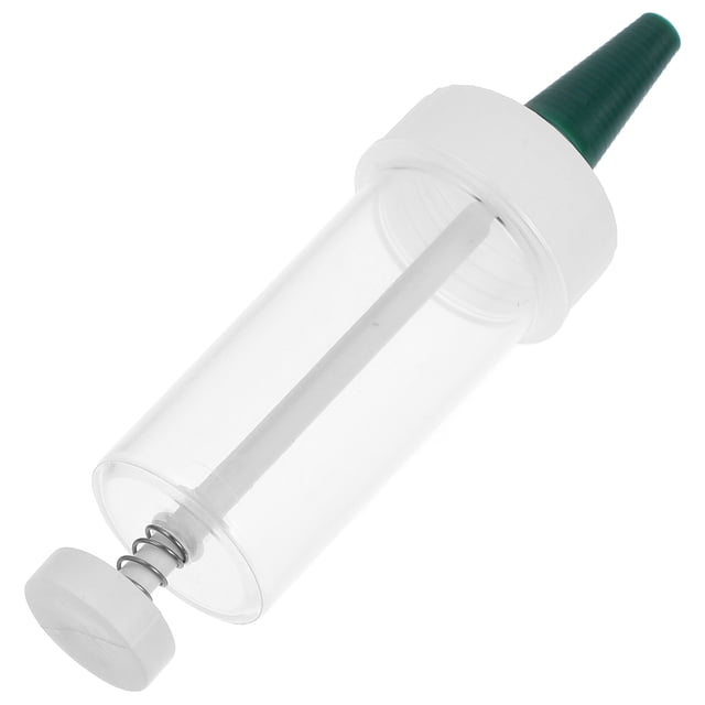 LOLIPPYY Handheld Seed Dispenser Garden Planter Tool Dark Green for Accurate Vegetable Flower Planting