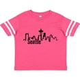 thumbnail image 3 of Inktastic Seattle Skyline Boys or Girls Toddler T-Shirt, 3 of 5