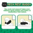 thumbnail image 5 of Travel Pillow for Kids Toddlers, Animal Neck Pillow Head Chin Support Pillow U Shaped Cushion Plush, Soft Neck Head Chin Support Pillow, Gifts for Children[Black Cat], 5 of 9