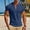 c01Blue, variant on Mens Retro Lace Up Cotton Linen-Like Versatile Breathable Lightweight Shirts for Beach Summer Hippie Boho Fashion T-Shirt Beige S