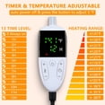 thumbnail image 3 of SUTENGDA Upgrades Electric Pet Heating Pad  Waterproof Dual Control Pet Heating Pad - Safe & Warm for Cats and Dogs, 3 of 8
