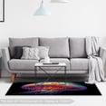thumbnail image 6 of Jellyfish Polyester Office Rugs for Right-Angle Floor Mats - Durable and Stylish Desk Accessories for Home or Work Office - Bottom and Easy to Clean - 200 Characters, 6 of 6
