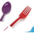 thumbnail image 4 of Kitchen Clock Mirror Effect Spoon Fork Cutlery Design Removable 3D Sticker Home Decor, 4 of 4