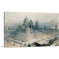 thumbnail image 1 of ARTCANVAS The Palace Of The Escorial Near Madrid Spain 1836 Canvas Art Print by David Roberts - Size: 40" x 26" (0.75" Deep), 1 of 9