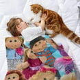 thumbnail image 2 of Cabbage Patch Kids anti-pilling, suave, ligera, esponjosa y acogedora de lujo para hogar y cocina – Perfecta para niños y adultos, 100 x 150 cm, 2 of 6