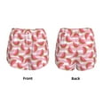 thumbnail image 3 of Daiia Cute Watermelon Pattern Women's 2 in 1 Running Shorts - Lightweight Athletic Workout Gym Yoga Shorts Liner with Phone Pockets-Small, 3 of 7