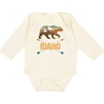 thumbnail image 3 of Inktastic Idaho Vacation Bear Silhouette Boys or Girls Long Sleeve Baby Bodysuit, 3 of 5