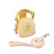 thumbnail image 1 of Pet Mochila Arnés con Correa para Gato Pequeño Perro Self Mini Back Pack Bolsillo Silla Bolsas Bolsa Cachorro con Correa de Adiestramiento para Doggie Viajes al aire libre Senderismo Caminata, 1 of 8
