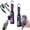 Purple, variant on 4-in-1 Digital Display Keychain Charging Cable, PD 65W High-Speed Pocket Charger with Nylon Braided Short Wire for iPhone