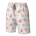 thumbnail image 5 of QEKEE dwsignname Mens Casual Shorts - Drawstring Summer Beach Stretch Sports Shorts, 5 of 9