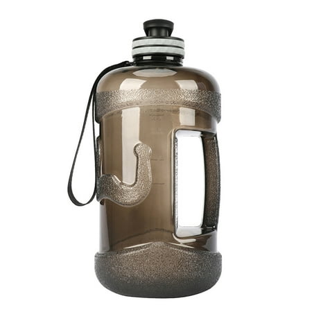 

Water Bottle Large Capacity Drinking Jug Portable for Fitness Sports Camping Hiking Cycling Gray