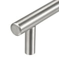 thumbnail image 5 of Uxcell 6" Length 3.8" Hole Center Stainless Steel T Bar Pull Handle 12mm Diameter 5 Pack, 5 of 6