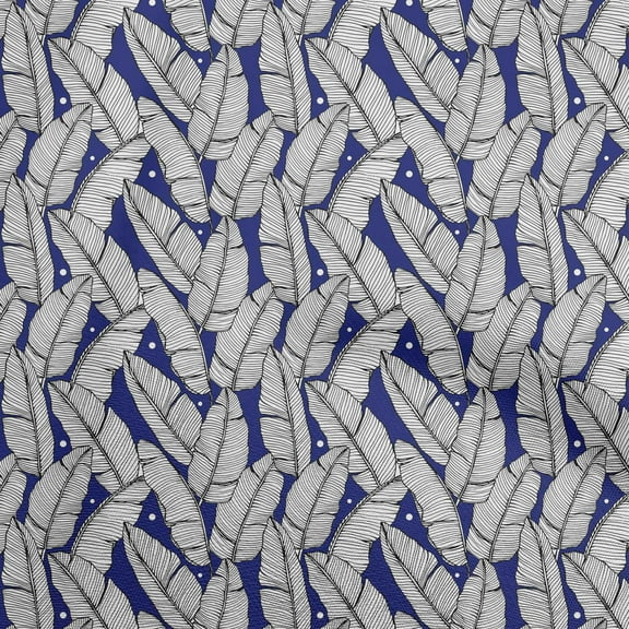 oneOone Viscose Jersey Royal Blue Fabric Tropical Sewing Craft Projects Fabric Prints By Yard 60 Inch Wide-UE