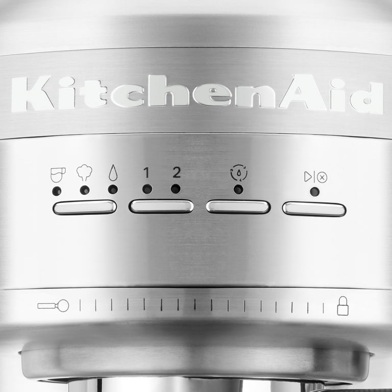 Semi Auto Metal Espresso Maker (Brushed Stainless Steel), KitchenAid