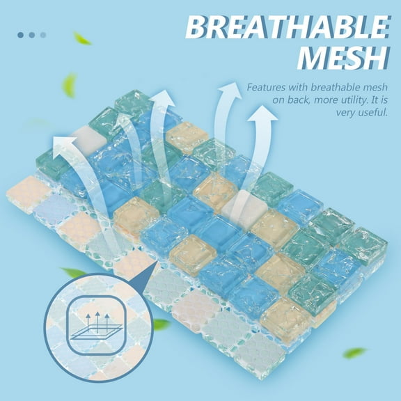 MLINS  Hamster Summer Pad Bunny Sleep Mat Cooling Guinea Pig Mats for Cage Washable Green