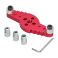 thumbnail image 1 of Drilling Locator Centering Dowelling Hole Puncher Woodworking Handheld Drill Scribe Kit, 1 of 14