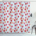 thumbnail image 1 of Ambesonne Cartoon Shower Curtain, Bunny Girl and Balloons, 69"Wx84"L, Multicolor, 1 of 3