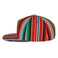thumbnail image 3 of Bingfone Baseball Cap,Snapback Trucker Hat for Men & Women with Adjustable-Mexican Serape Blanket Stripes, 3 of 9