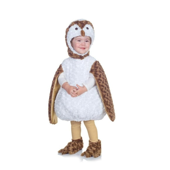 Belly Babies White Barn Owl Costume Child Toddler Large 2T-4T