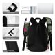 thumbnail image 5 of Invasor Zim-theme Backpack, Campus style schoolbag Bookbag with Adjustable Shoulder Straps And Large Zip Compartment, Unisex Travel Bags.42x30x15cm, 5 of 6