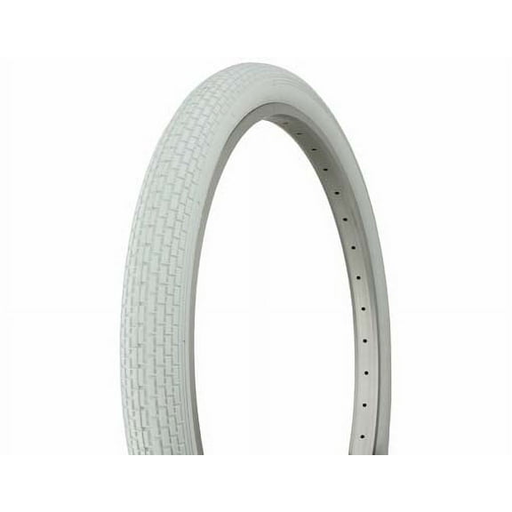 Tire Duro 26" x 2.125" White/White Side Wall HF-120A. Bicycle tire, bike tire, beach cruiser bike tire, cruiser bike tire