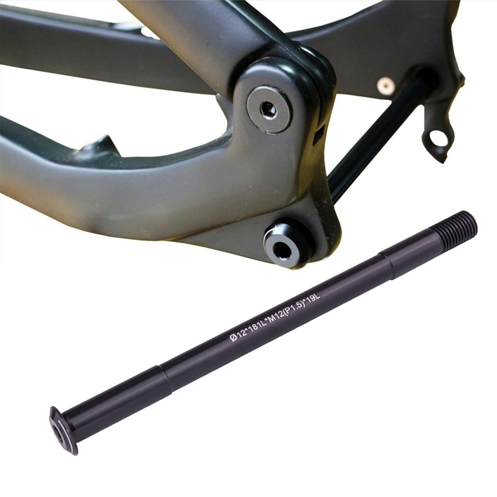 Bike Thru Axle, Aluminum Alloy 12/14 / 15mm Rear Thru Axle Mountain Bike Rear Wheel Thru Axle