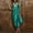Green, variant on CALAFEBILA Pajama Ladies Summer Long Pajama Nightgowns Smooth Stain Sleepwear Silk Maxi Solid Nightgowns for Women
